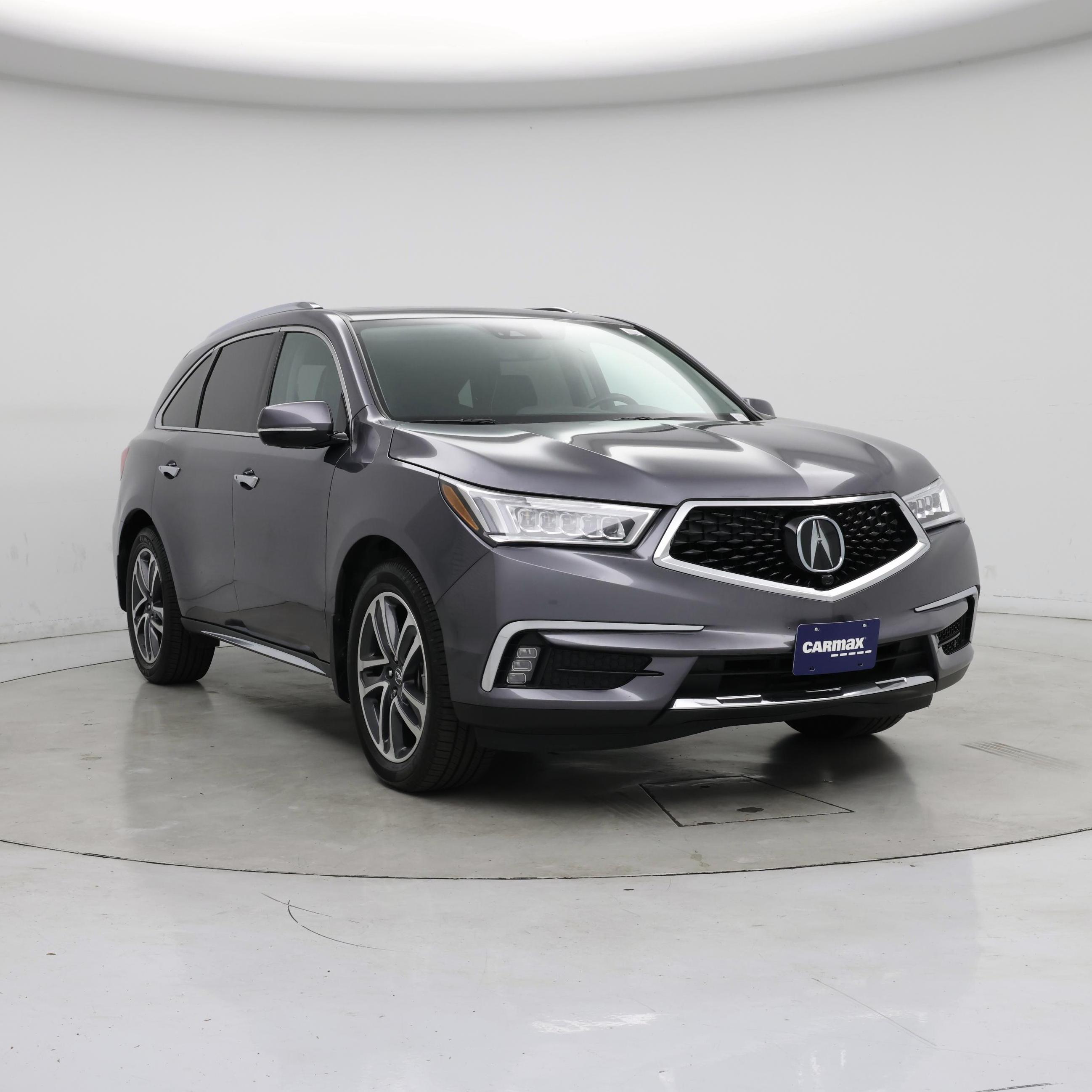 Gray 2018 Acura MDX SUV / Crossover All-Wheel Drive Automatic