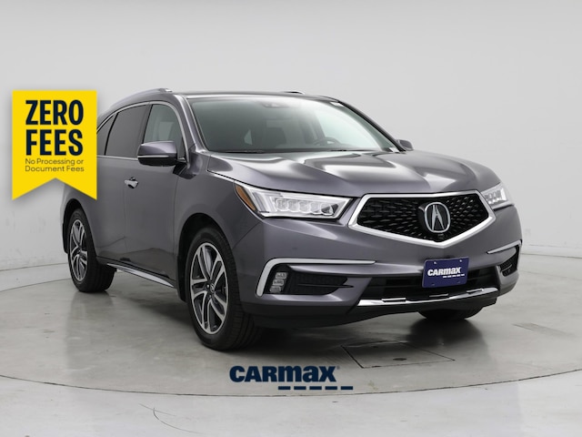 Gray 2018 Acura MDX SUV / Crossover All-Wheel Drive Automatic