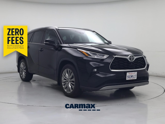 Black 2022 Toyota Highlander SUV / Crossover Front-Wheel Drive Automatic