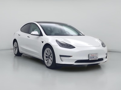 2021 Tesla Model 3 Standard Range Plus White