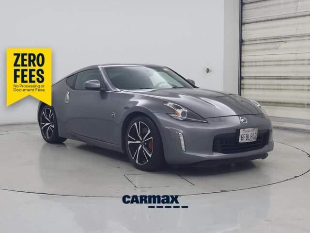 Silver 2019 Nissan 370Z Coupe Rear-Wheel Drive Automatic