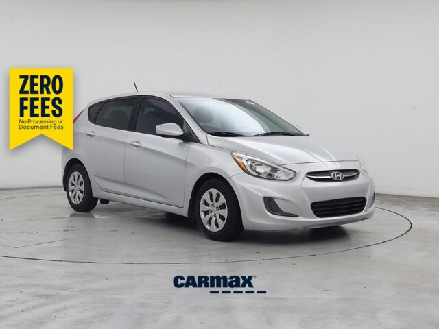 Silver 2017 Hyundai Accent Hatchback Front-Wheel Drive Automatic
