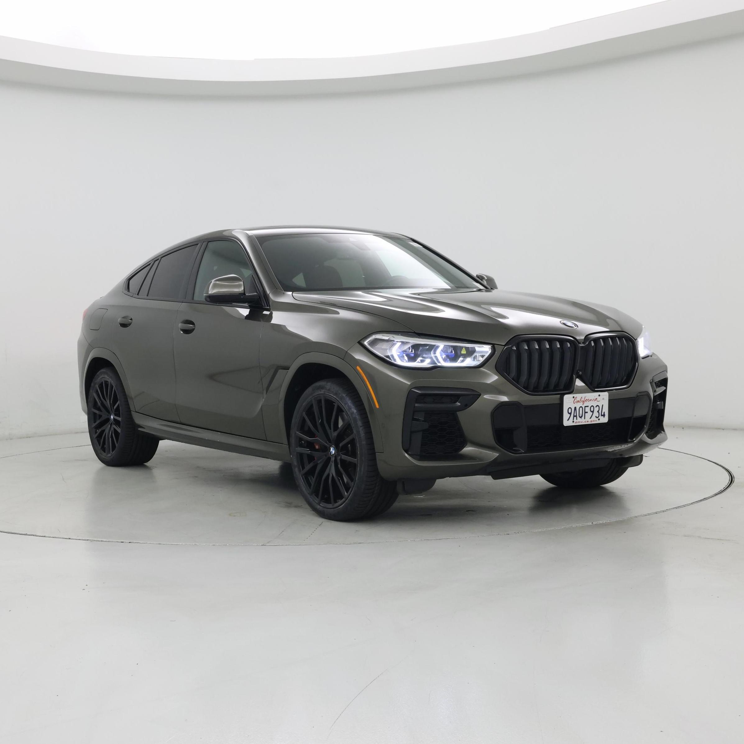 Gray 2022 BMW X6 SUV / Crossover All-Wheel Drive Automatic