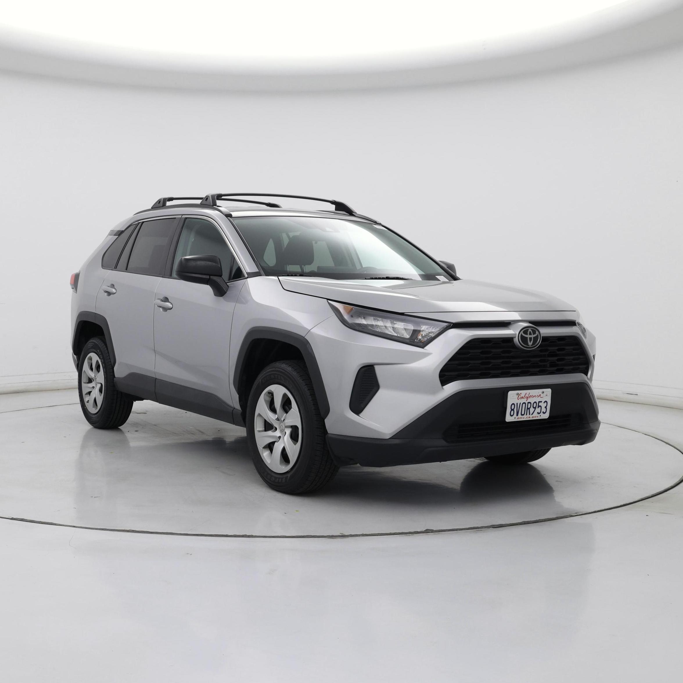 Silver 2021 Toyota RAV4 SUV / Crossover Front-Wheel Drive Automatic