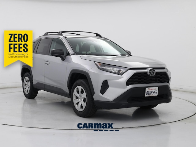 Silver 2021 Toyota RAV4 SUV / Crossover Front-Wheel Drive Automatic