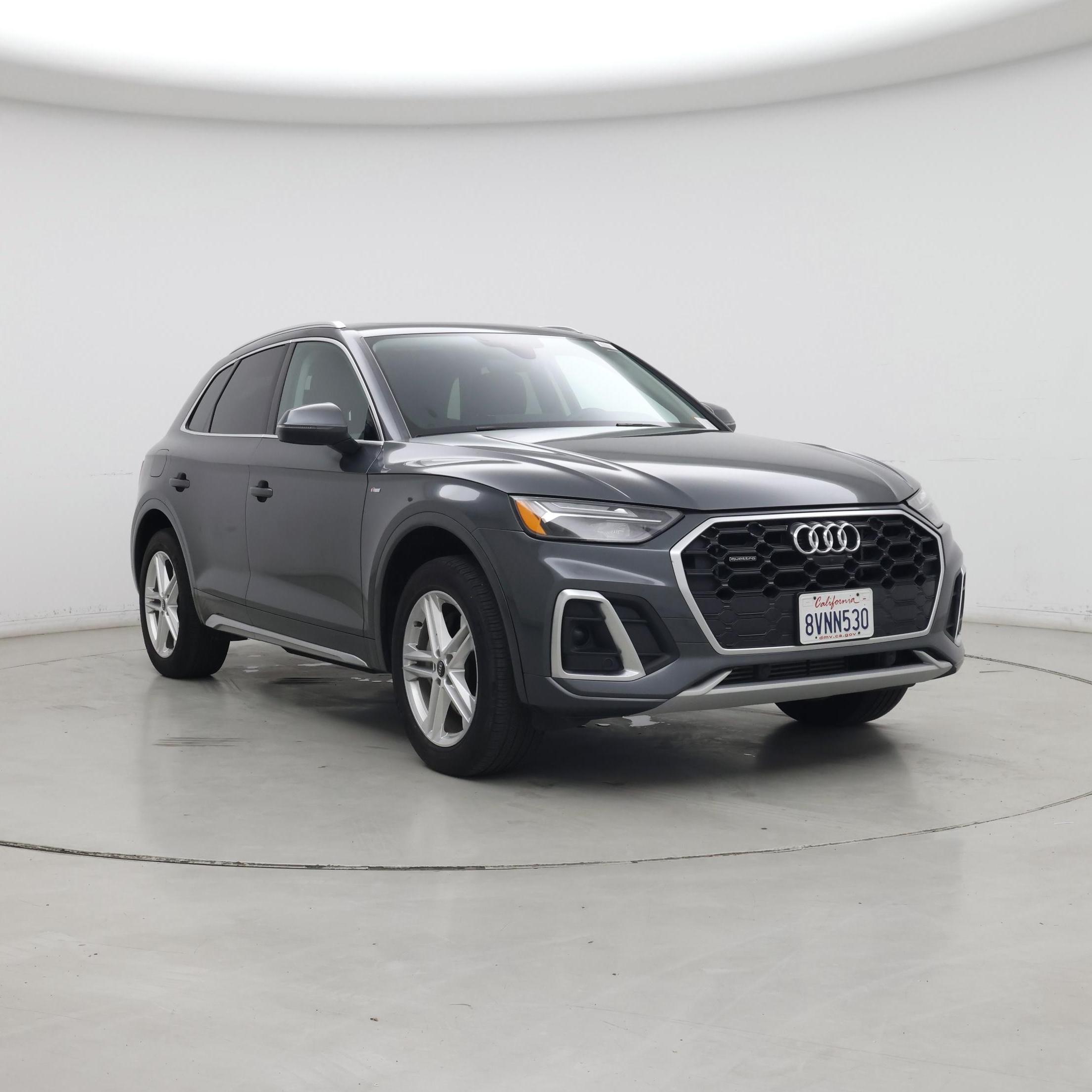Black 2021 Audi Q5 Hybrid Plug-in SUV / Crossover All-Wheel Drive Automatic