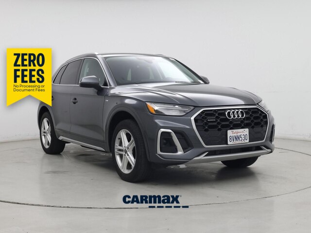 Black 2021 Audi Q5 Hybrid Plug-in SUV / Crossover All-Wheel Drive Automatic