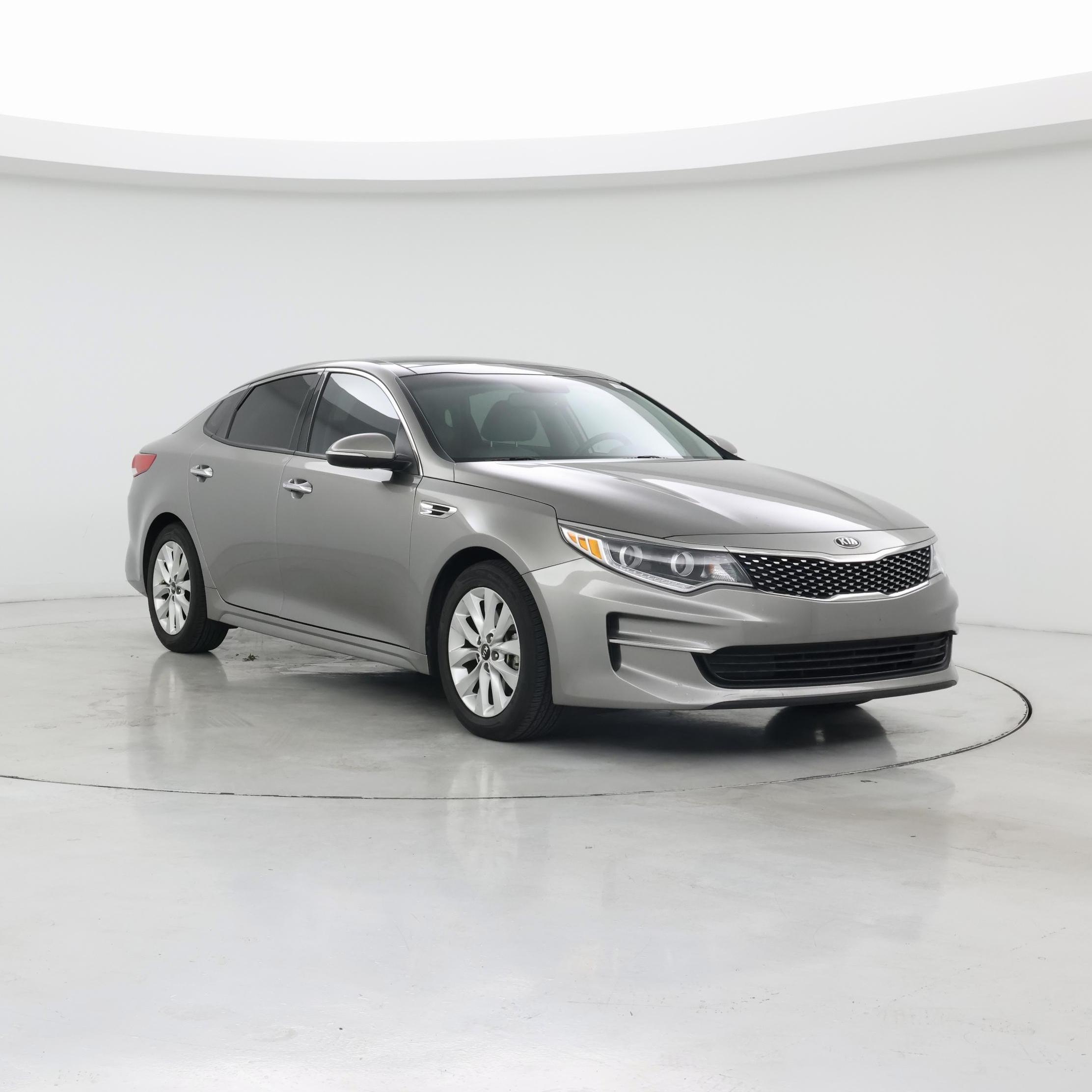 Gray 2016 Kia Optima Sedan Front-Wheel Drive Automatic