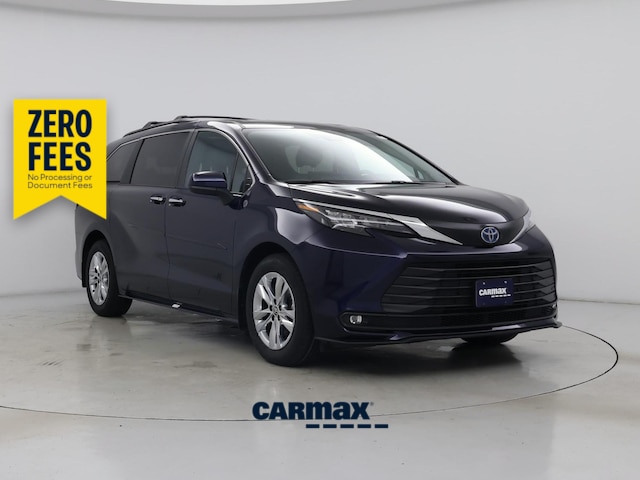 Blue 2025 Toyota Sienna Minivan All-Wheel Drive Automatic
