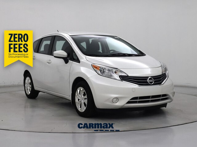 White 2015 Nissan Versa Note Hatchback Front-Wheel Drive Automatic