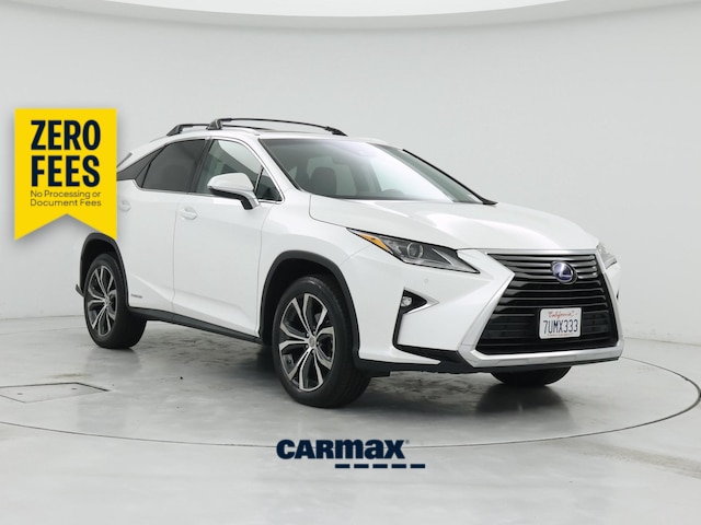 White 2016 Lexus RX Hybrid SUV / Crossover All-Wheel Drive Automatic