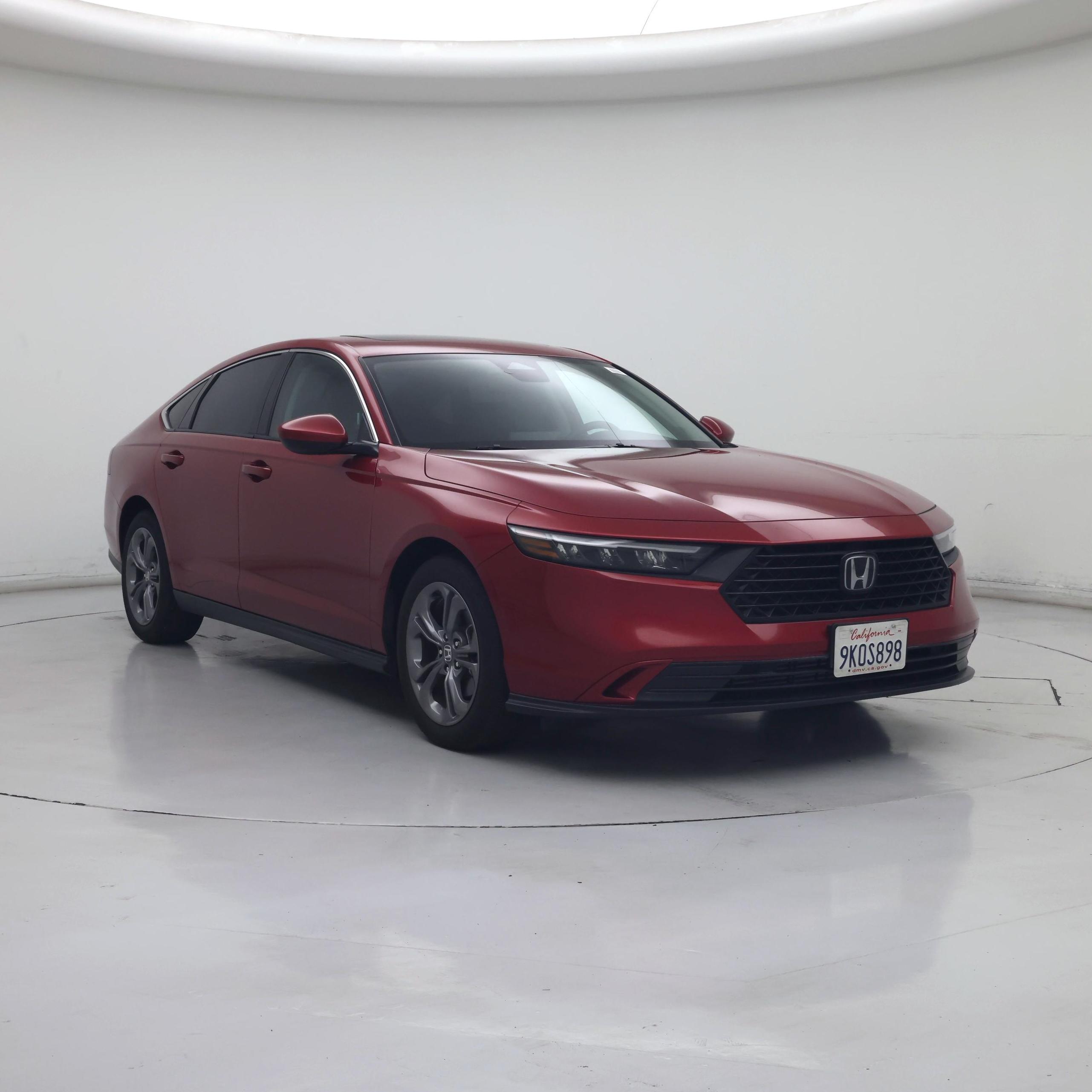 Red 2024 Honda Accord Sedan Front-Wheel Drive Automatic
