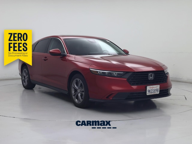 Red 2024 Honda Accord Sedan Front-Wheel Drive Automatic