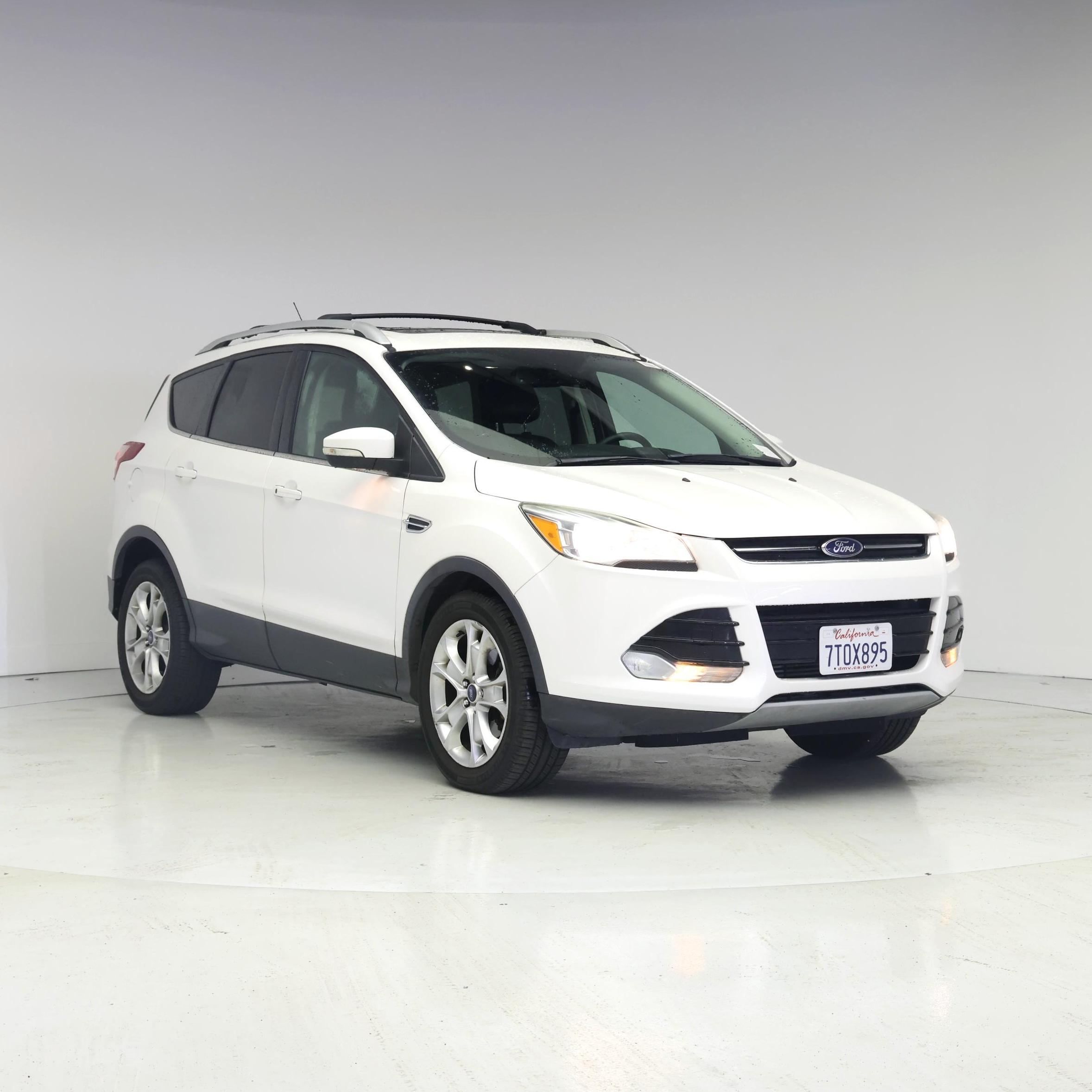 White 2016 Ford Escape SUV / Crossover All-Wheel Drive Automatic