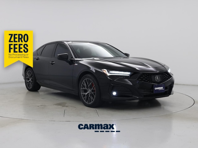 Black 2023 Acura TLX Sedan All-Wheel Drive Automatic