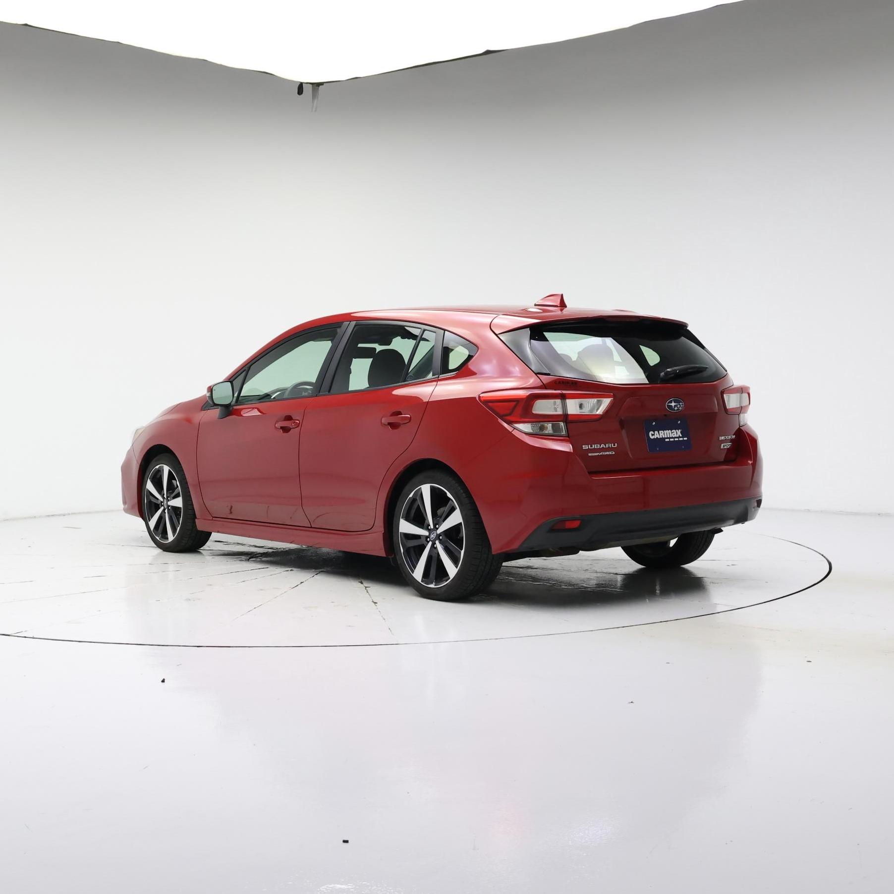 Red 2019 Subaru Impreza Hatchback  Automatic