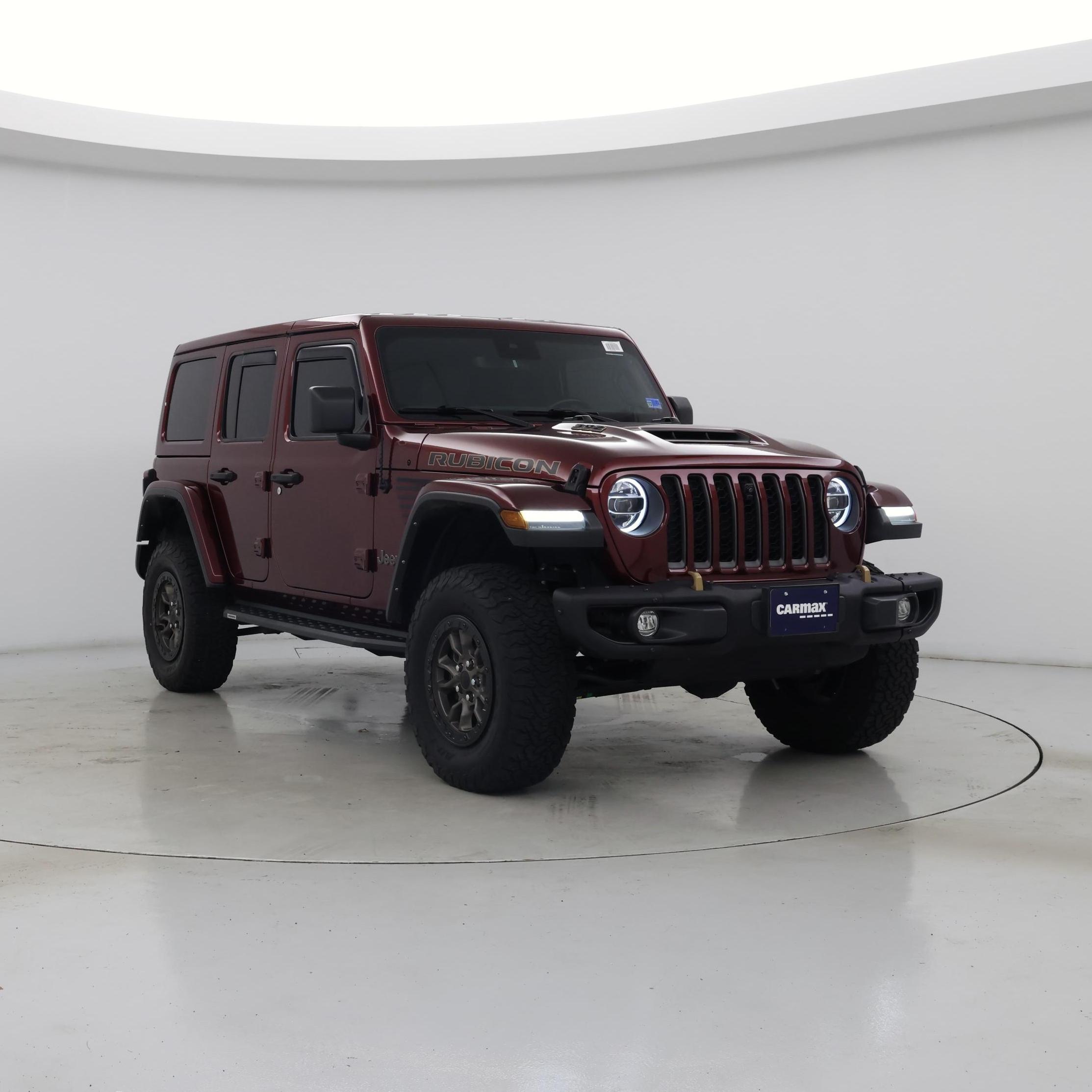 Red (Burgundy) 2022 Jeep Wrangler SUV / Crossover Four-Wheel Drive Automatic