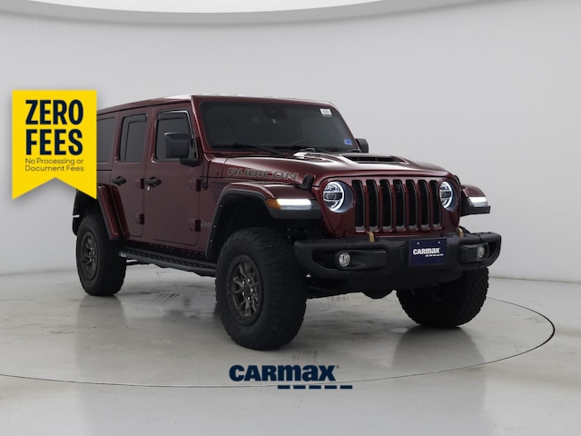 Red (Burgundy) 2022 Jeep Wrangler SUV / Crossover Four-Wheel Drive Automatic