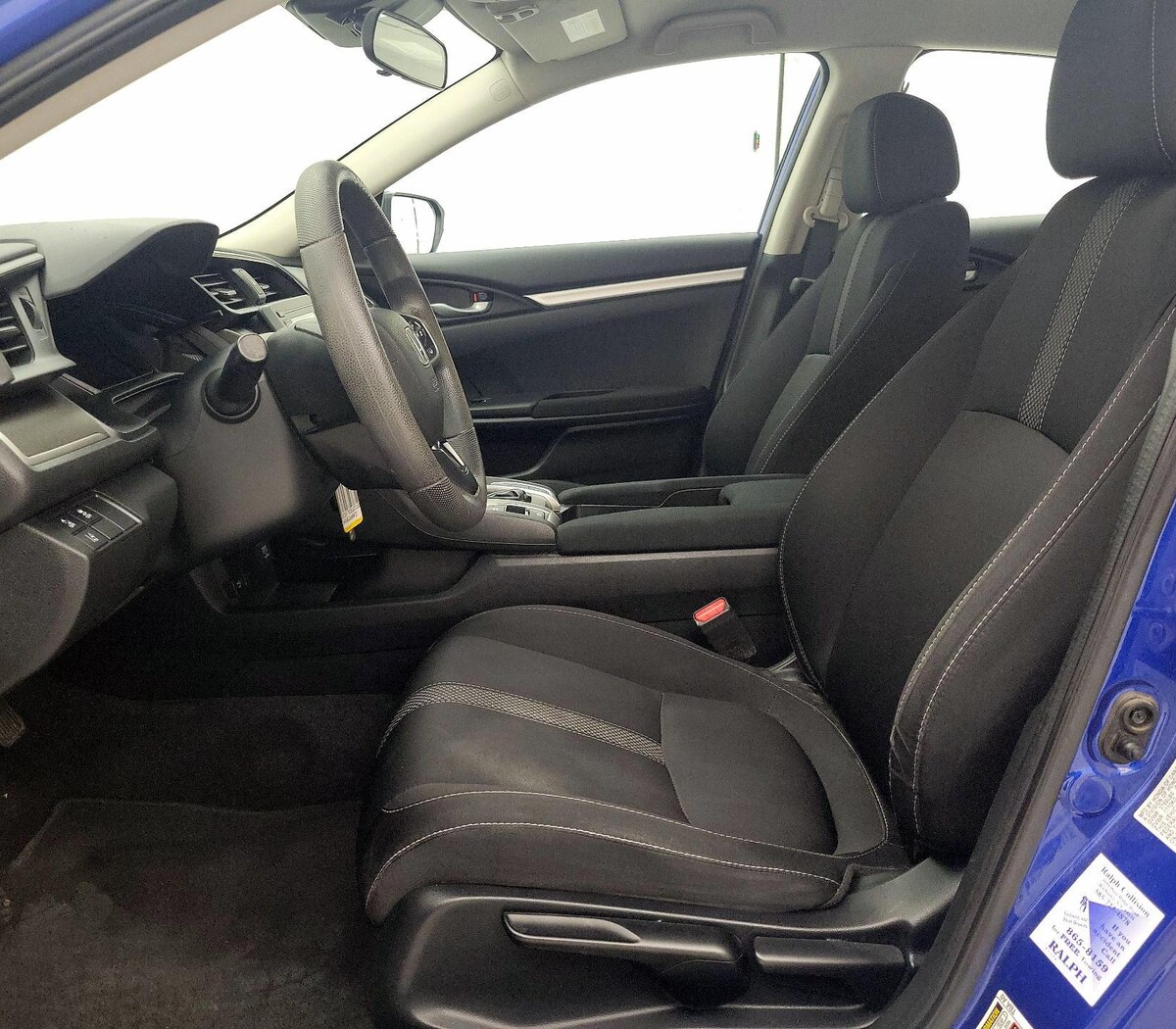 Front Driver Compartment