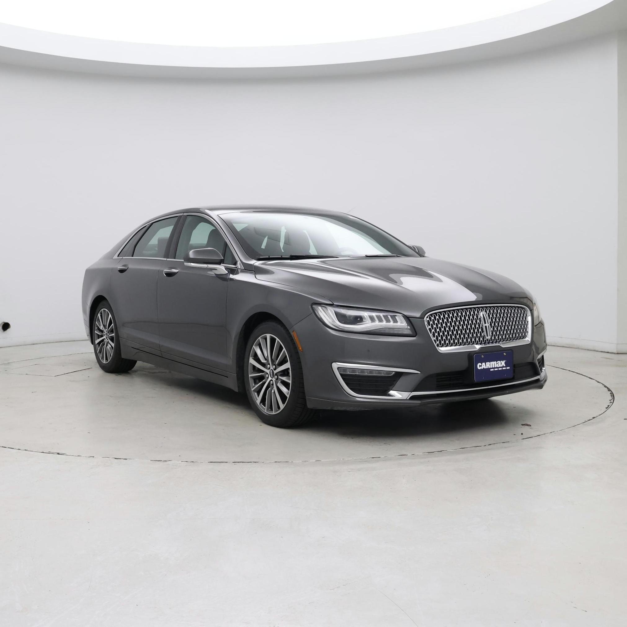 Gray 2017 Lincoln MKZ Sedan Front-Wheel Drive Automatic