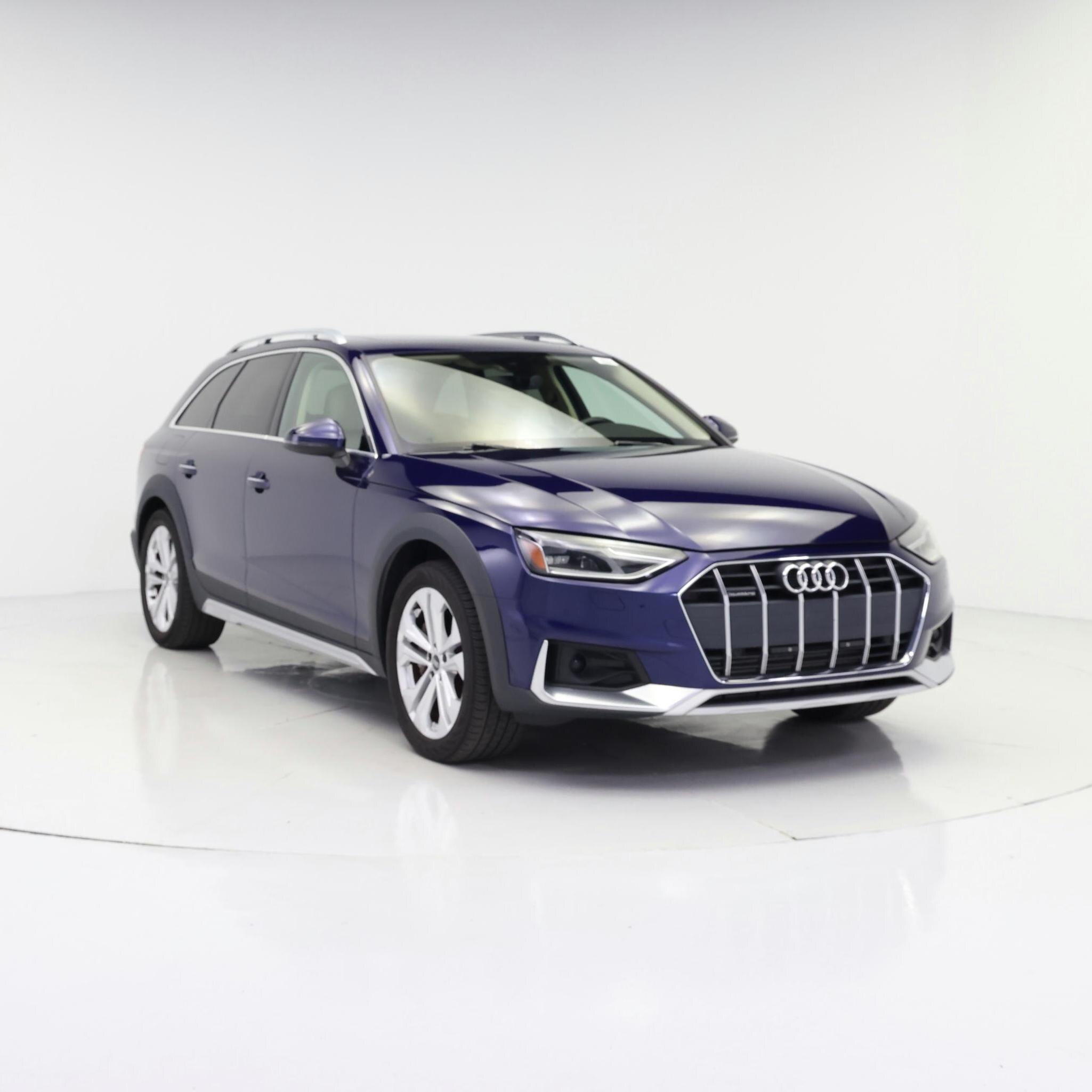 Blue 2021 Audi A4 Allroad Wagon All-Wheel Drive Automatic