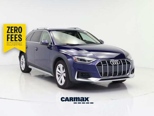 Blue 2021 Audi A4 Allroad Wagon All-Wheel Drive Automatic