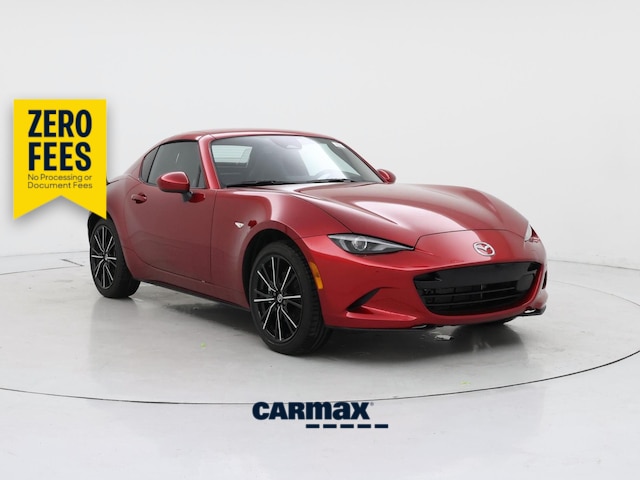 Red 2025 Mazda MX-5 Miata Convertible Rear-Wheel Drive Automatic