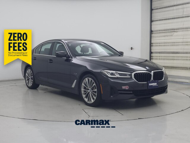 Black 2023 BMW 5 Series Sedan Rear-Wheel Drive Automatic