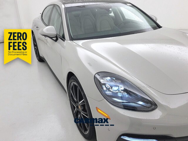 Gray 2018 Porsche Panamera Sedan Rear-Wheel Drive Automatic