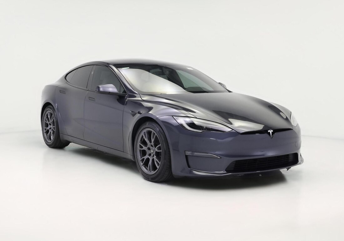 2025 Tesla Model S Long Range in Gray — CarMax photo