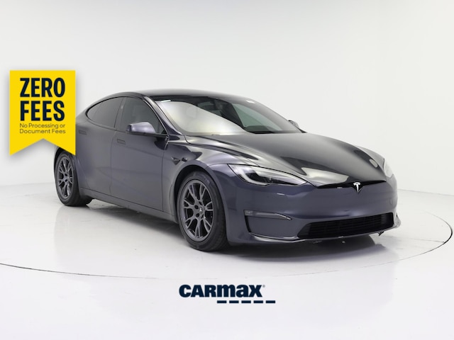 Gray 2025 Tesla Model S Sedan All-Wheel Drive Automatic