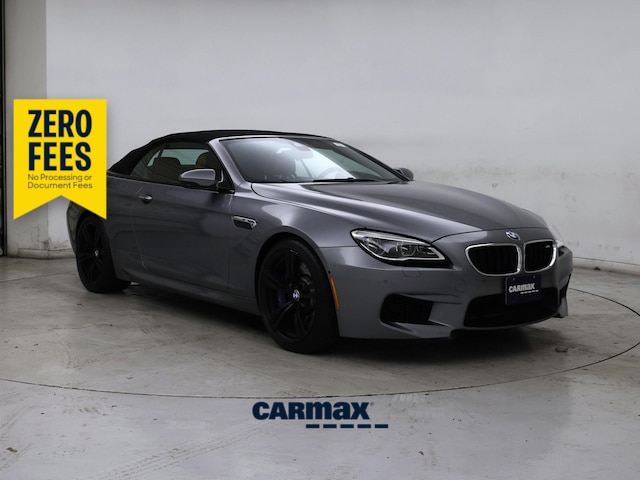 Gray 2017 BMW M6 Convertible Rear-Wheel Drive Automatic