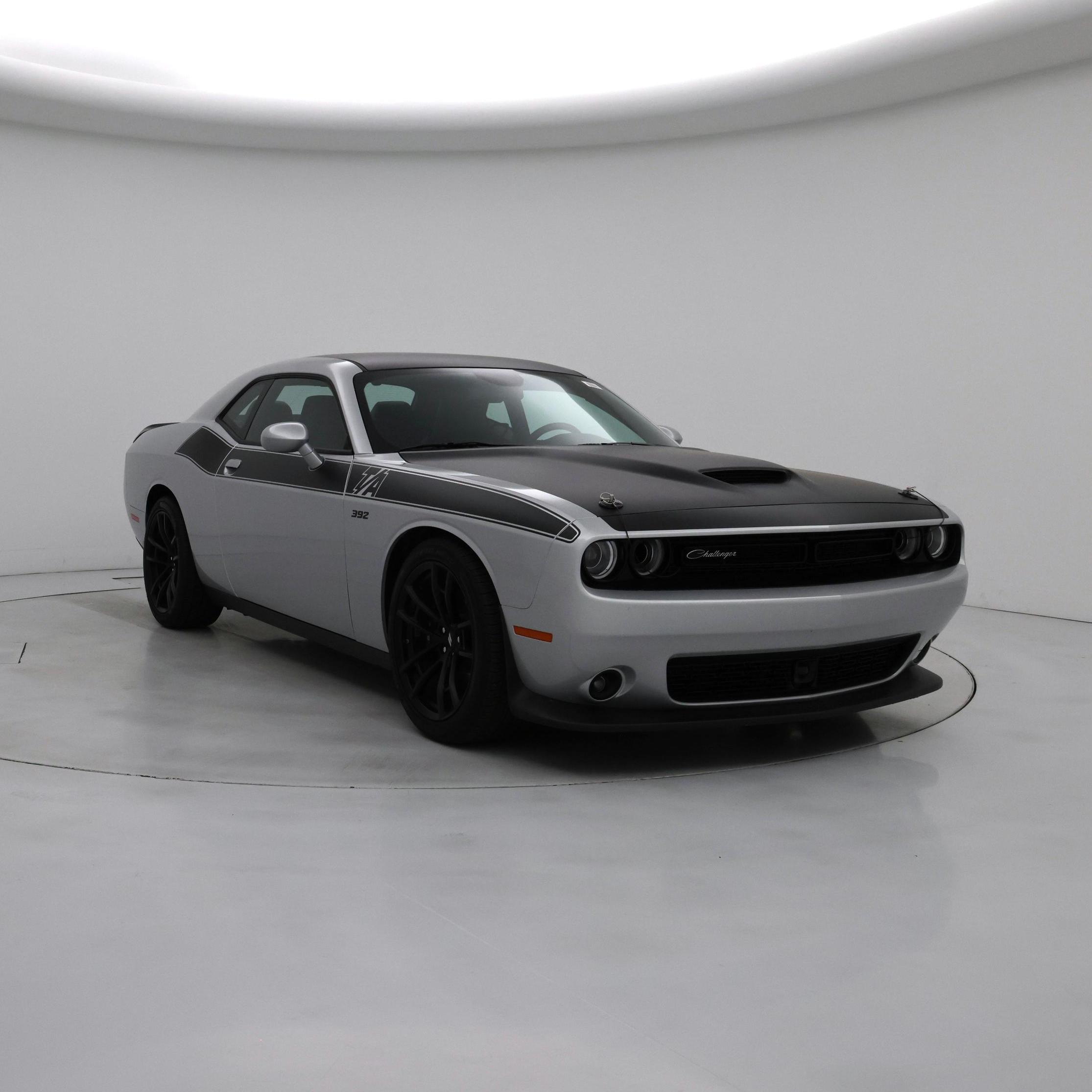 Silver 2023 Dodge Challenger Coupe Rear-Wheel Drive Automatic