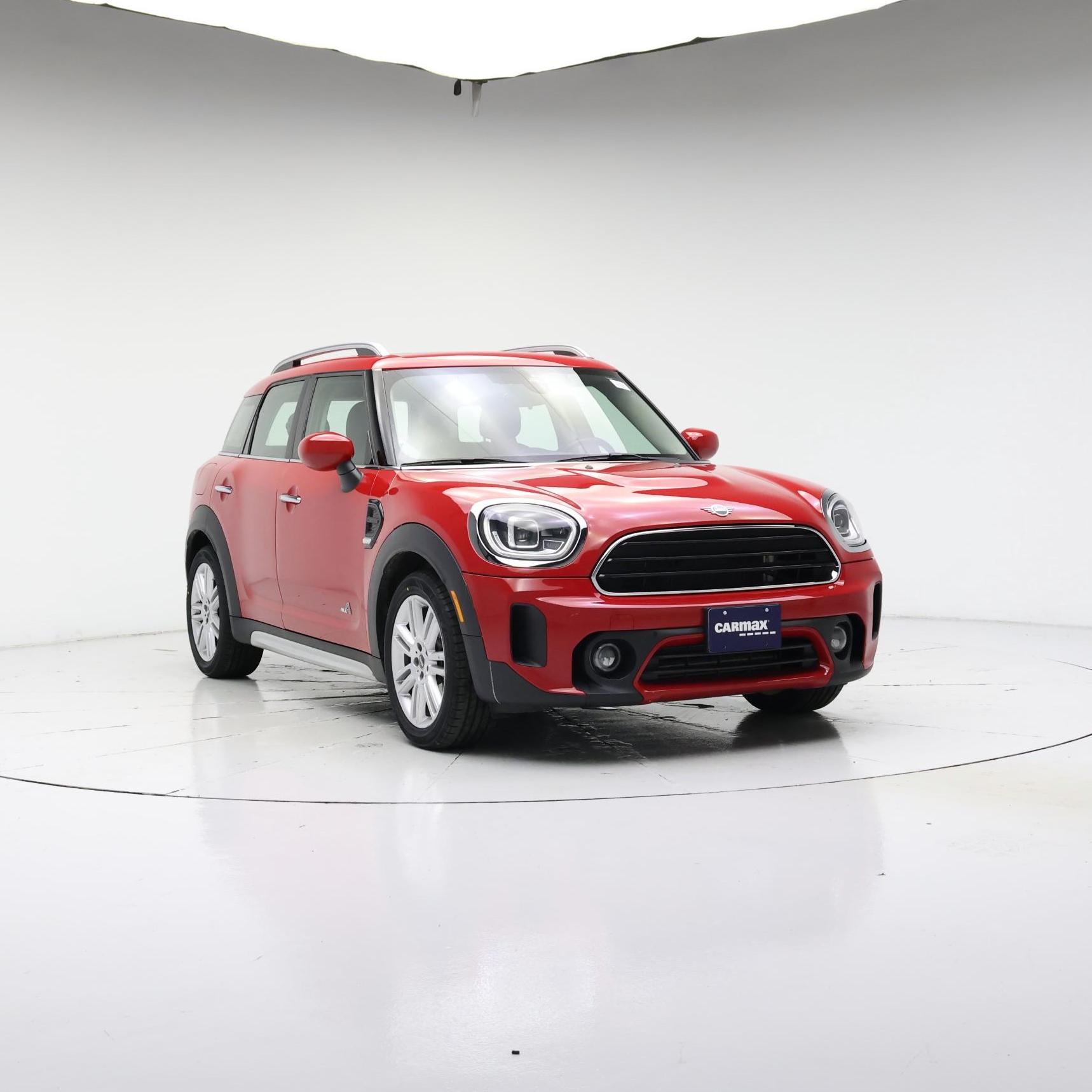 Red 2022 MINI Countryman SUV / Crossover All-Wheel Drive Automatic