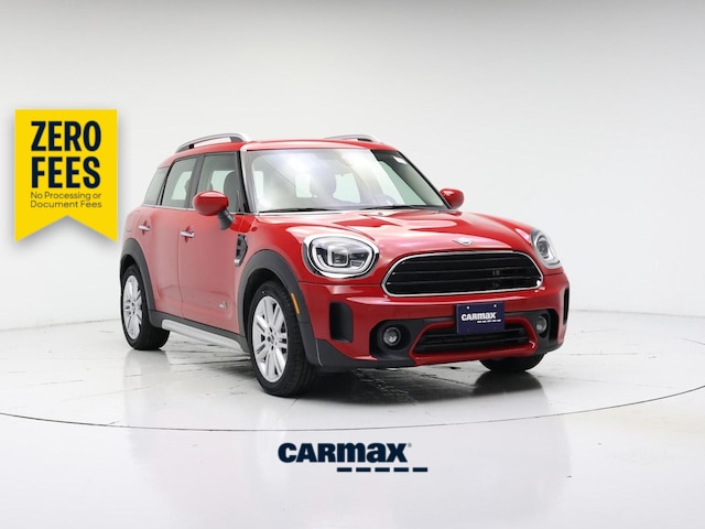 Red 2022 MINI Countryman SUV / Crossover All-Wheel Drive Automatic
