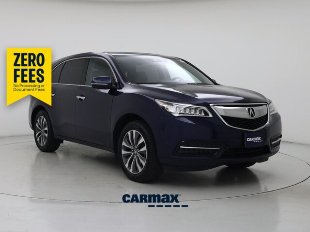 Blue 2016 Acura MDX SUV / Crossover Automatic