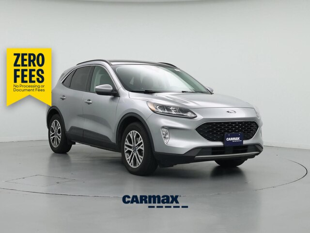 Silver 2022 Ford Escape Hybrid SUV / Crossover All-Wheel Drive Automatic