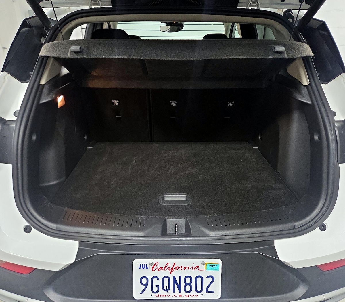 Trunk/Cargo (Seats Up)