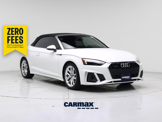 White 2023 Audi A5 Convertible All-Wheel Drive Automatic