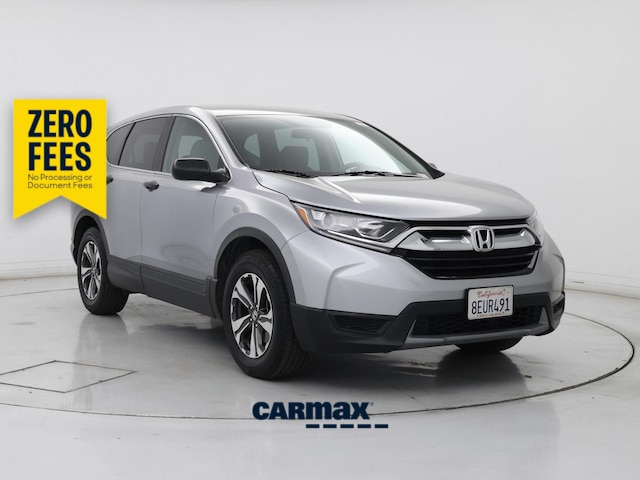 Silver 2018 Honda CR-V SUV / Crossover Front-Wheel Drive Automatic