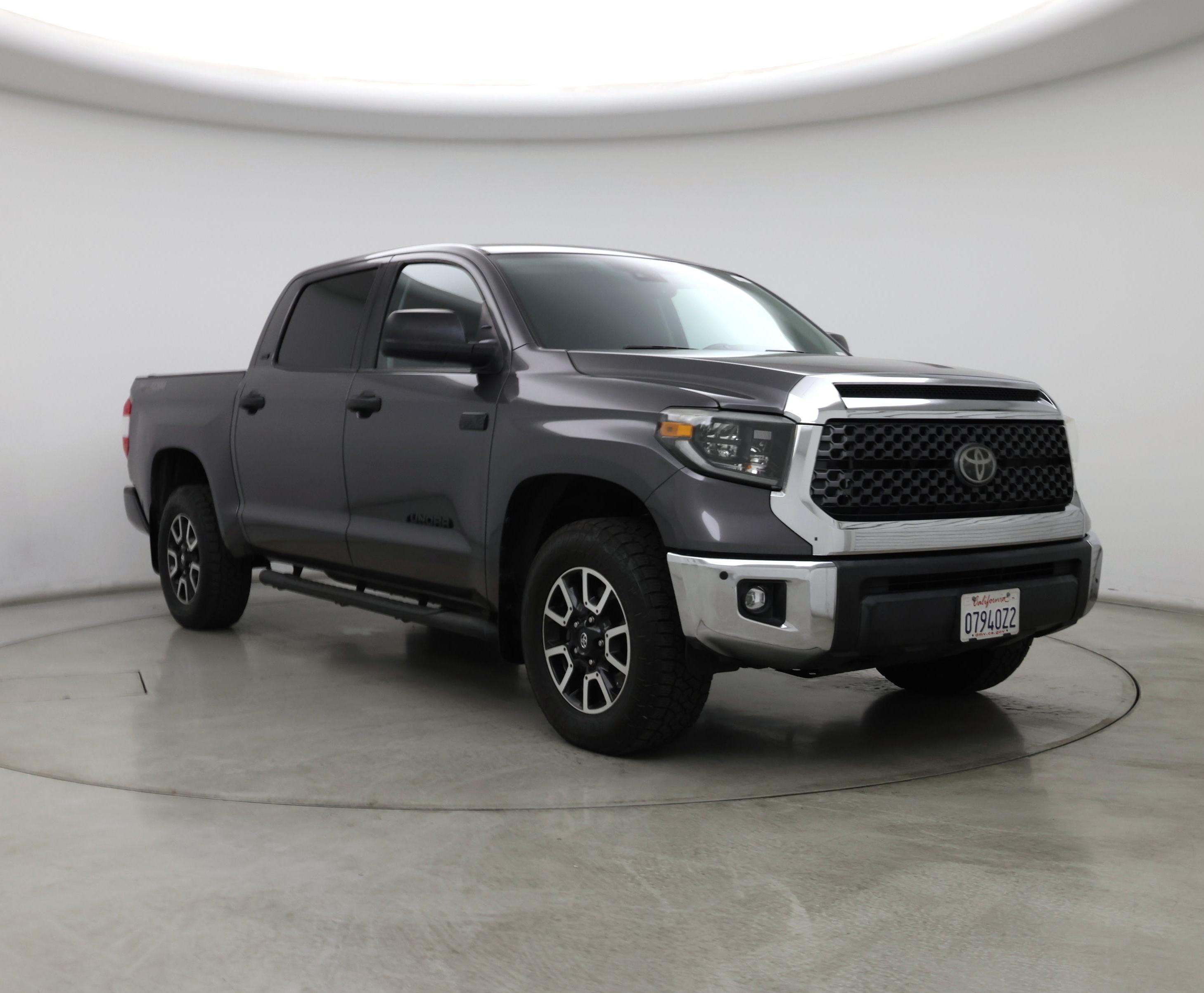 Gray 2020 Toyota Tundra Pickup Truck Four-Wheel Drive Automatic