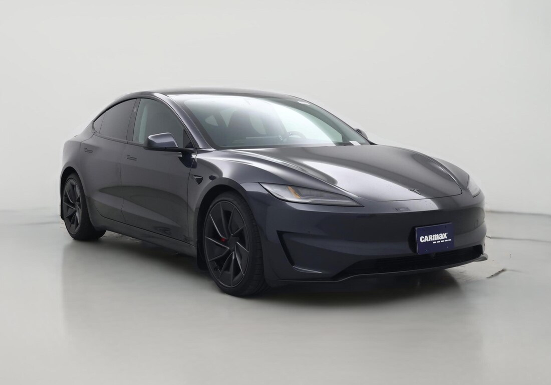 2026 Tesla Model 3 Performance All-Wheel Drive in Gray — CarMax photo