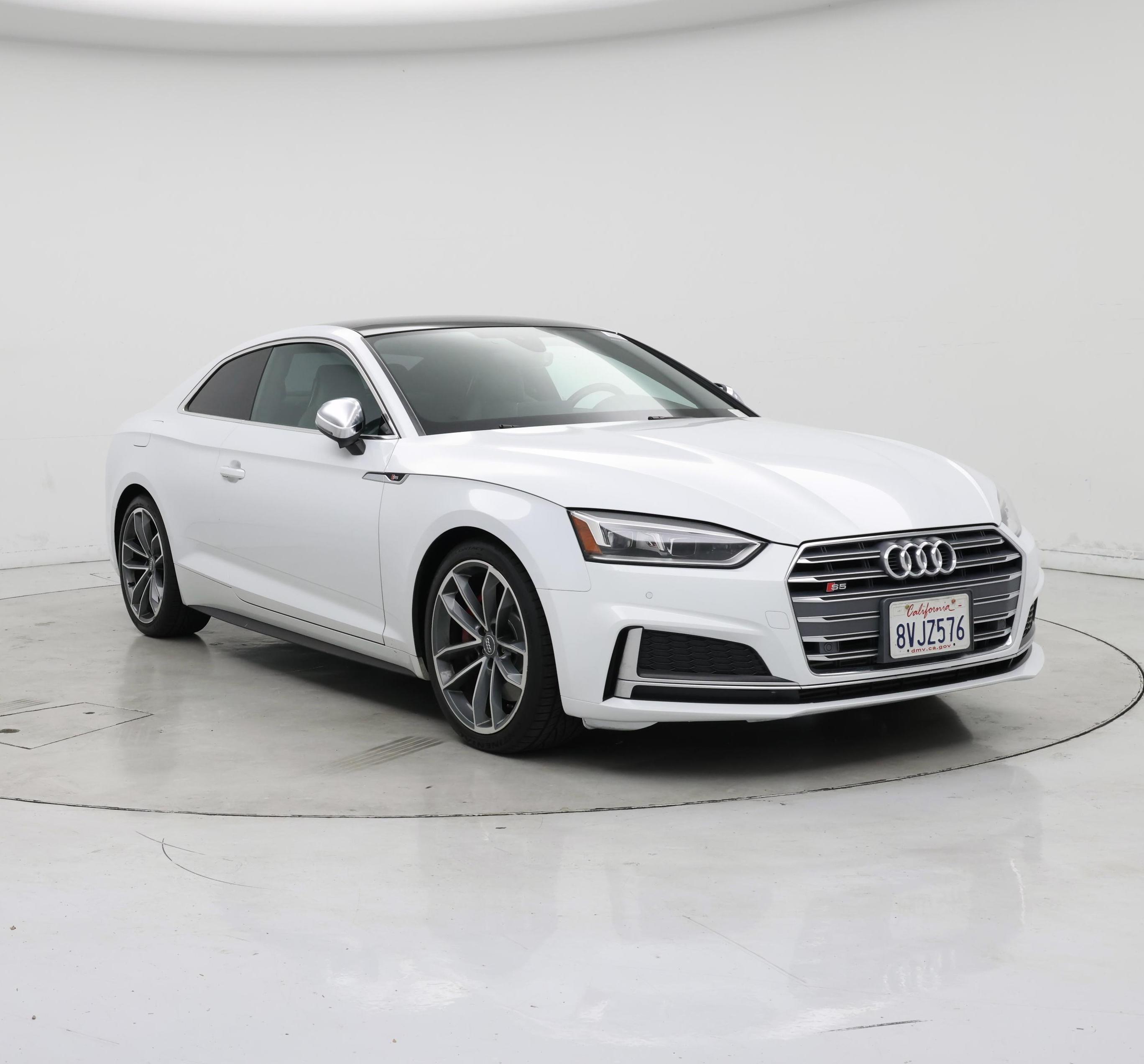 White 2018 Audi S5 Coupe All-Wheel Drive Automatic