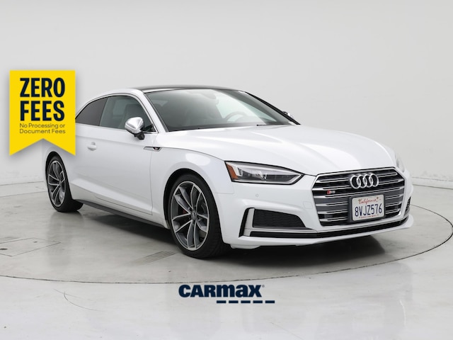 White 2018 Audi S5 Coupe All-Wheel Drive Automatic