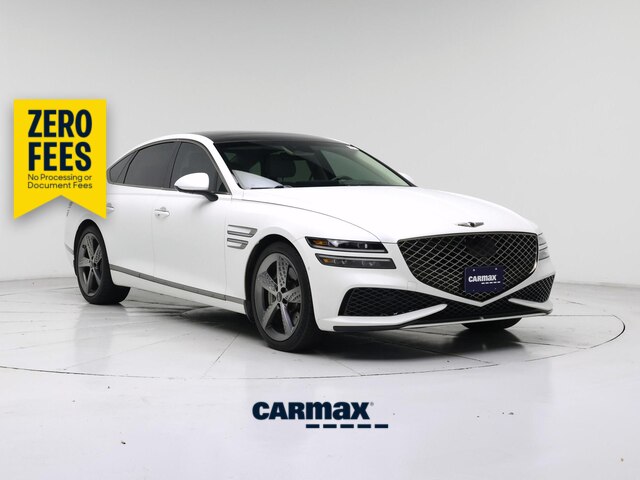 White 2022 Genesis G80 Sedan All-Wheel Drive Automatic