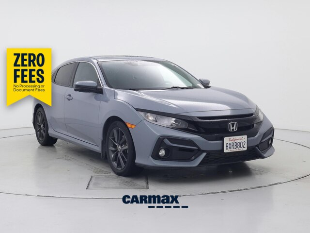 Blue 2021 Honda Civic Hatchback Hatchback Front-Wheel Drive Automatic