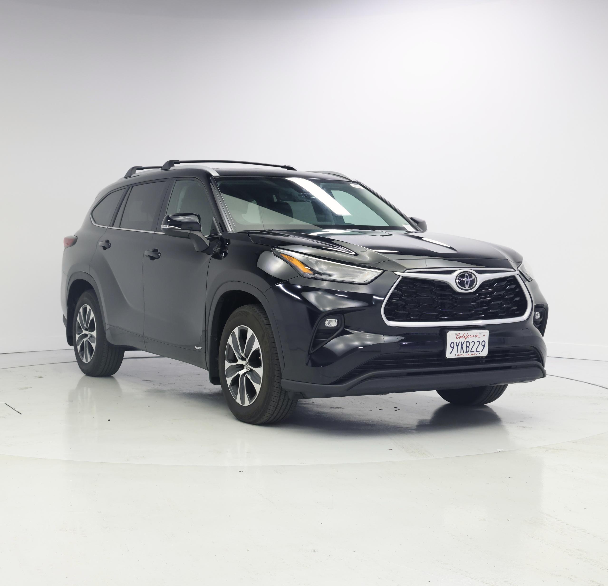 Black 2026 Toyota Highlander Hybrid SUV / Crossover All-Wheel Drive Automatic