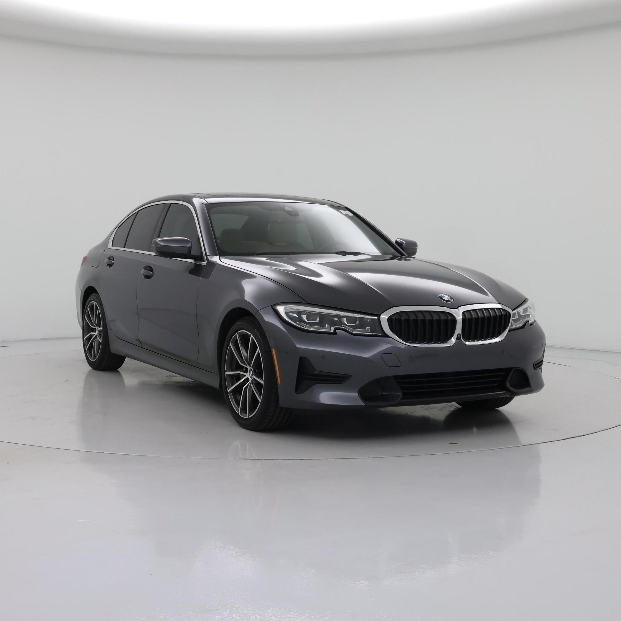Black 2021 BMW 3 Series Sedan Rear-Wheel Drive Automatic