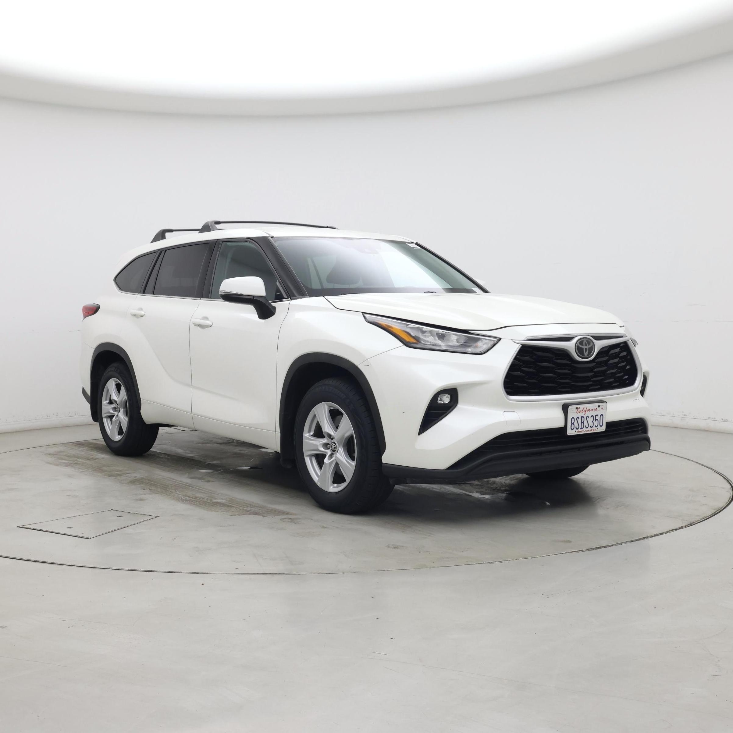 White 2020 Toyota Highlander SUV / Crossover All-Wheel Drive Automatic