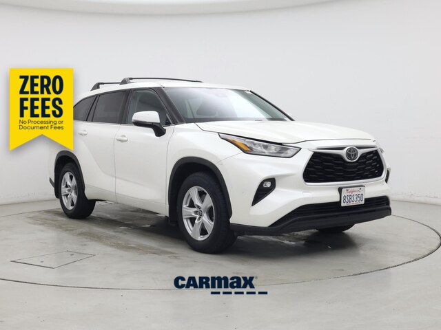 White 2020 Toyota Highlander SUV / Crossover All-Wheel Drive Automatic